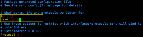 CentOS 7 修改 ssh 端口的方法