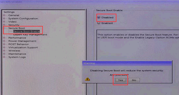 Dell 笔记本 BIOS 设置中 Legacy 选项灰色无法调整