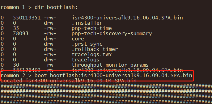通过 tftpd 或 usb 方式升级 Cisco 设备
