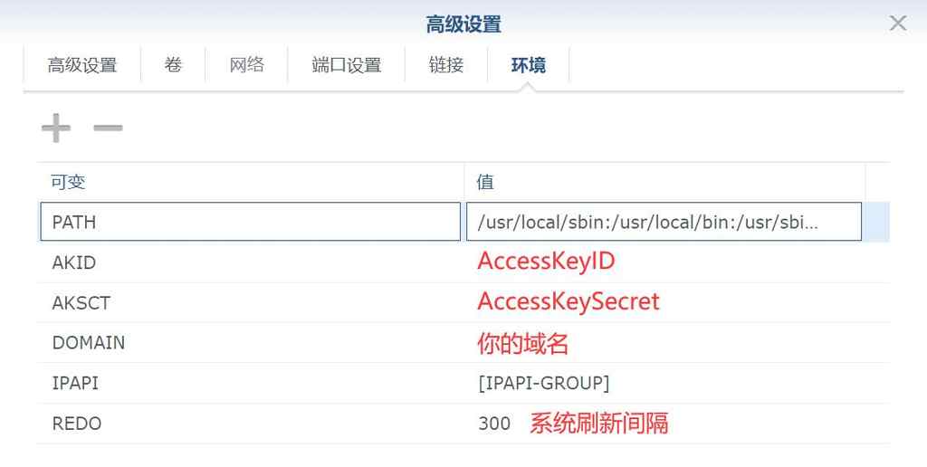在群晖 Docker 上实现阿里云 DDNS 动态域名解析