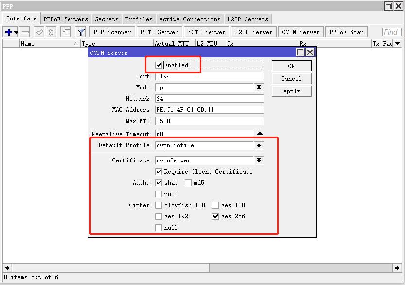 ROS 路由器搭建 OpenVPN 服务
