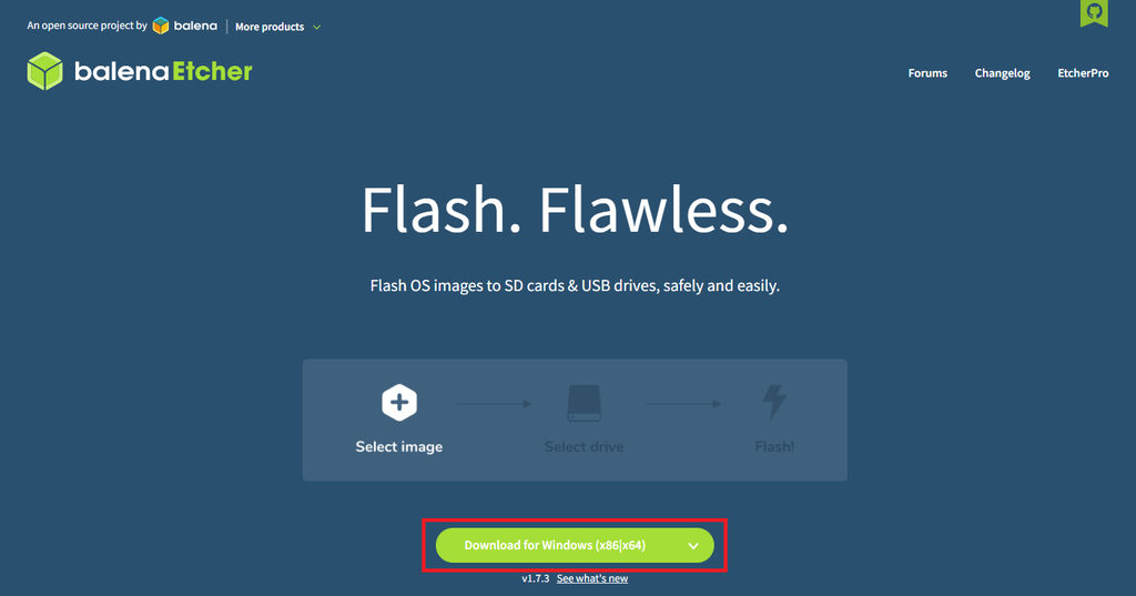 将 OpenWrt 固件刻录到 U 盘或 TF 卡当中