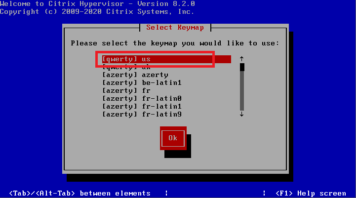 Citrix Hypervisor（XenServer）8.2 安装步骤