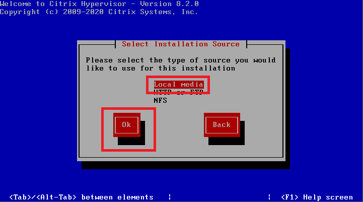 Citrix Hypervisor（XenServer）8.2 安装步骤