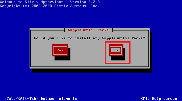 Citrix Hypervisor（XenServer）8.2 安装步骤