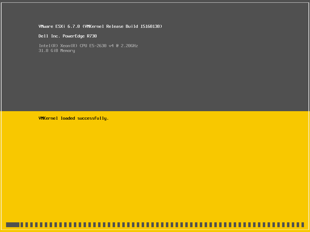 VMware ESXi 6.7 安装步骤