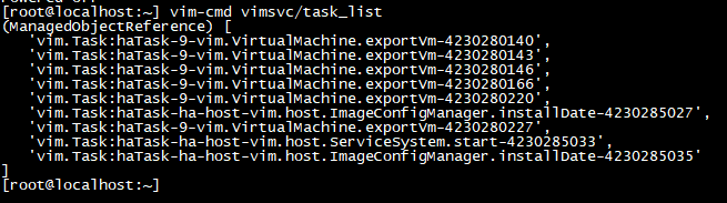 VMware ESXi 服务器强行终止任务的方法