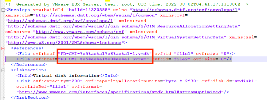 VMware vCenter 导入虚拟机模板提示缺少必需的文件