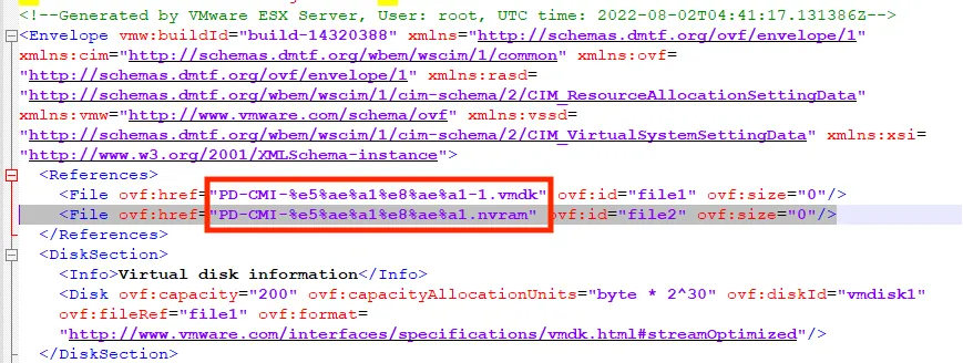 VMware vCenter 导入虚拟机模板提示缺少必需的文件