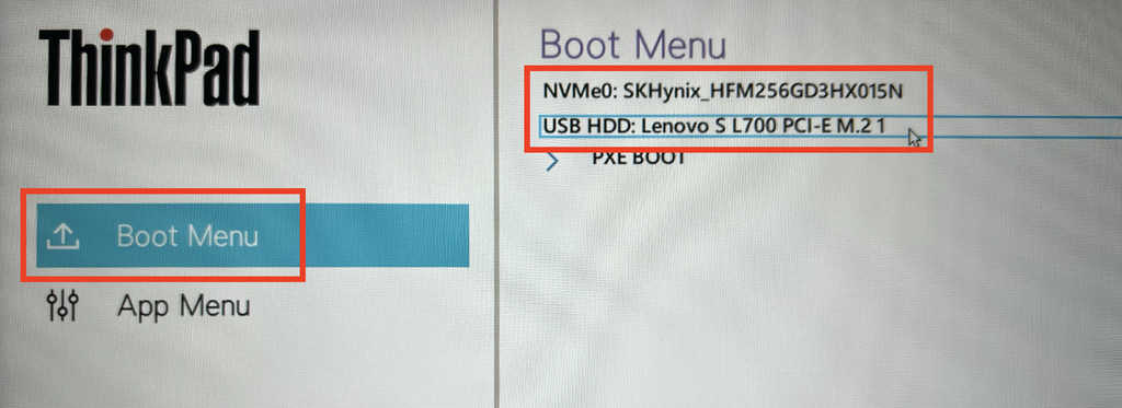 ThinkPad 笔记本新版 BIOS 设置 U 盘启动