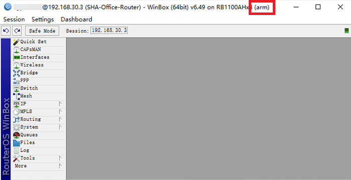 ROS 路由器刷机步骤
