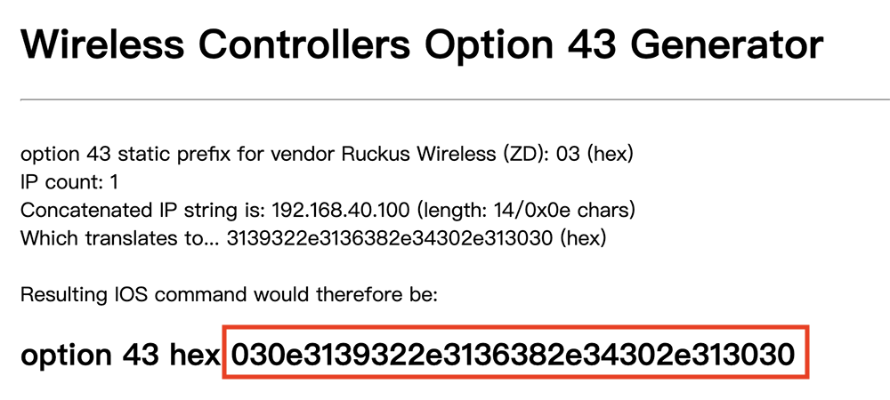 ROS 路由器配置 Option 43 完成华为 AP 无线终端上线