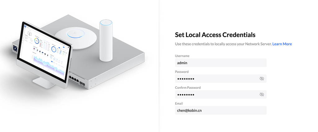 搭建 UniFi OS 网络控制器