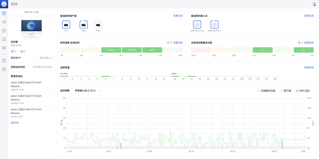 搭建 UniFi OS 网络控制器