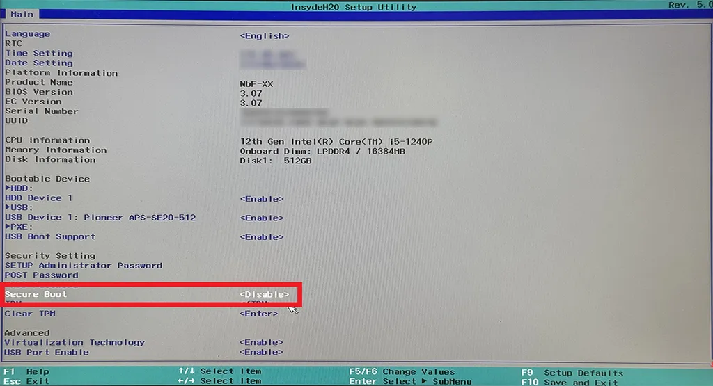 华为及荣耀笔记本 BIOS 设置 U 盘启动