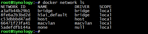 群晖 Docker 开启 Macvlan 网络类型