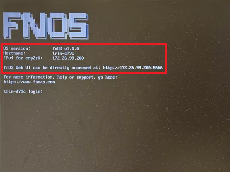 飞牛 fnOS 1.0 系统安装和部署指南